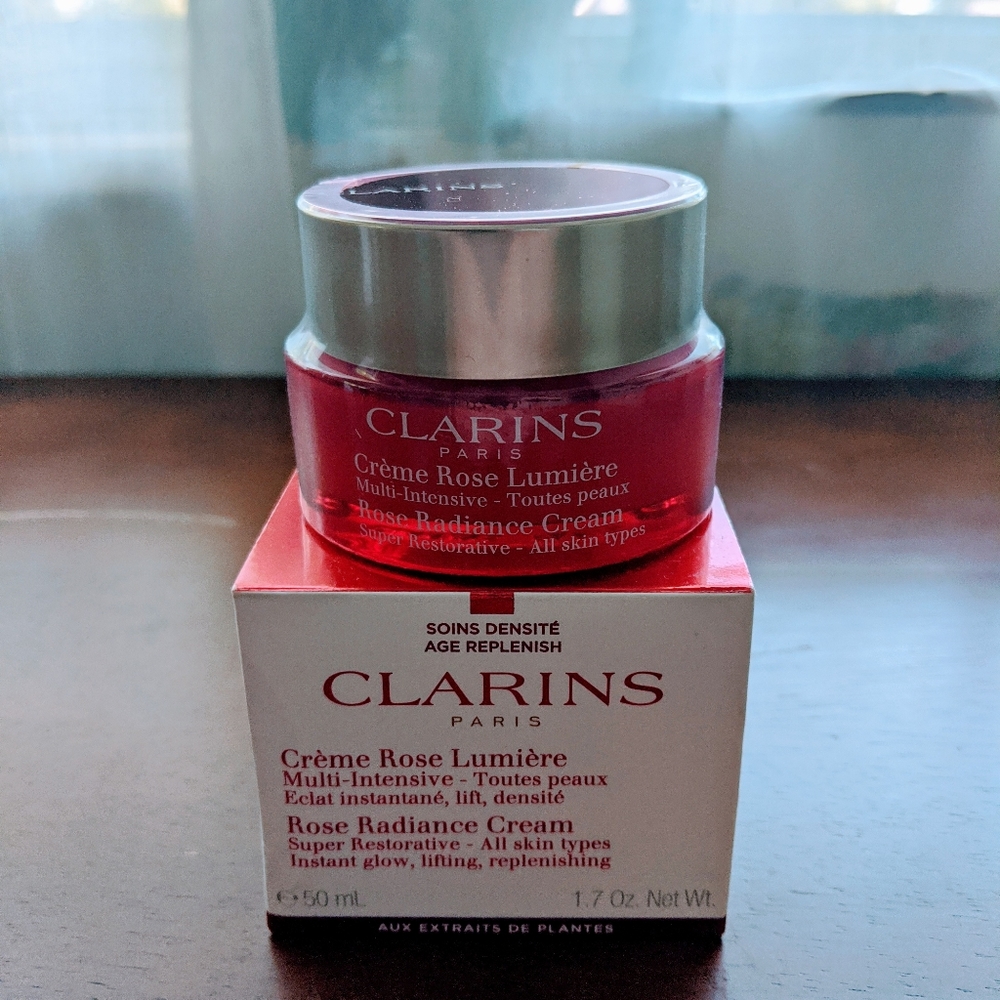 Clarins Rose Radiance Cream - New in Box